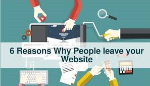 People Leave Websites fast