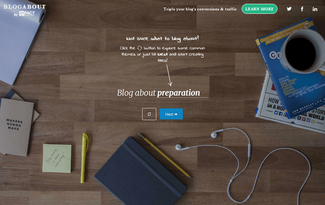 Topic Generator as Your Muse of Inspiration